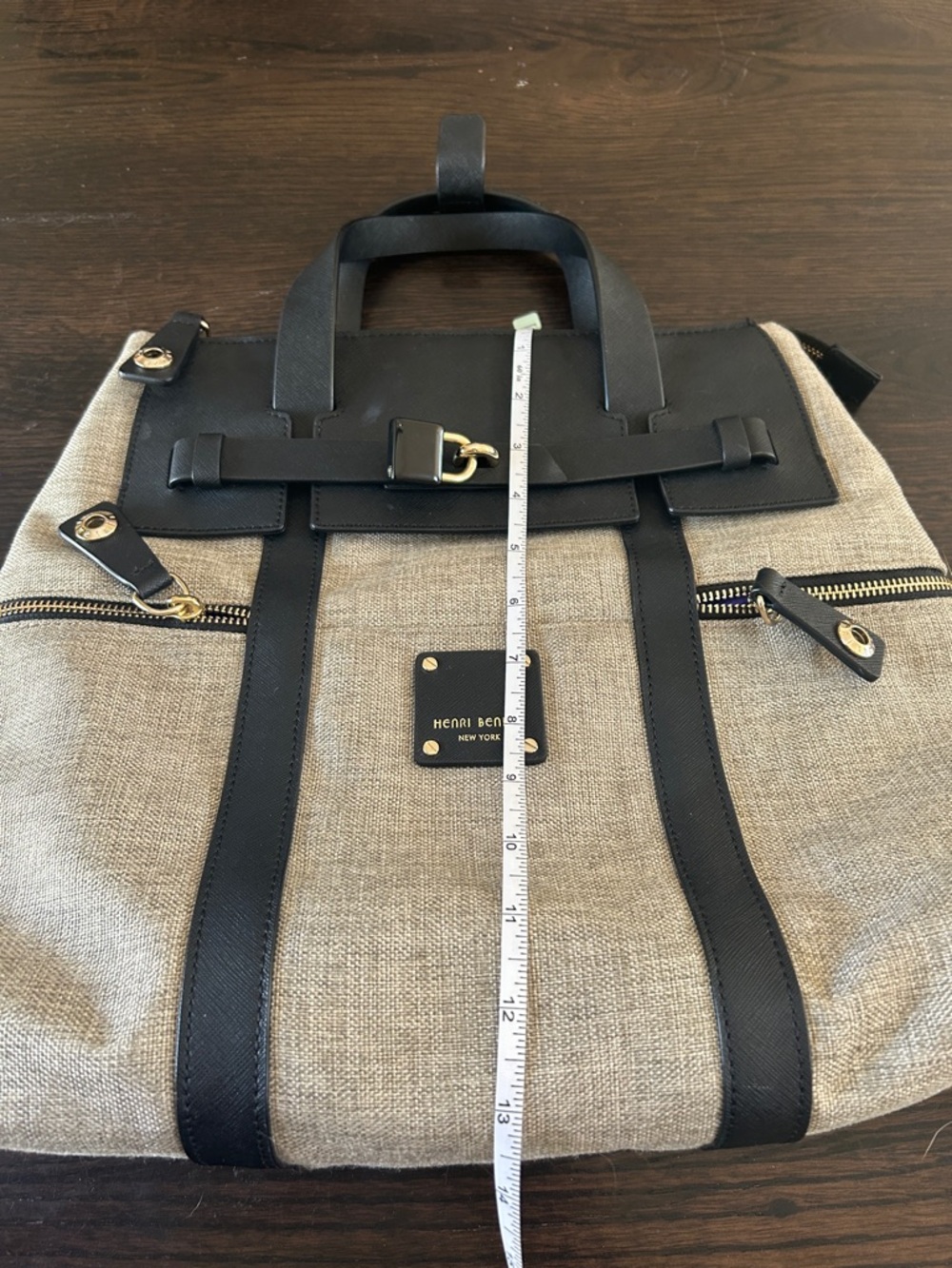 Henri Bendel Jetsetter convertible backpack - Picture 13 of 15
